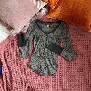 Free people knit skirt